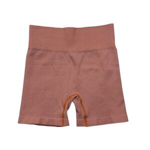 Womens Shorts Medium Pink Seamless Activewear Gym Yoga Biker Workout